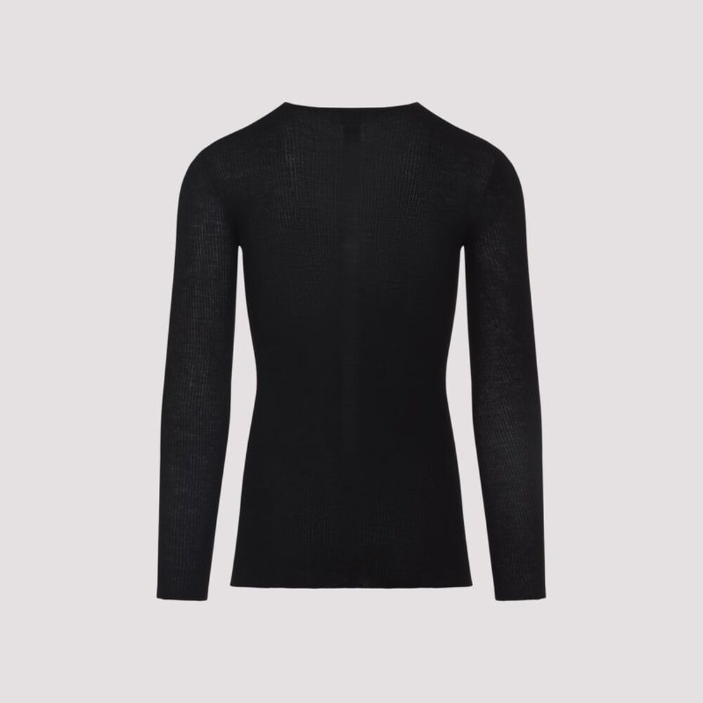 Rick Owens Ribbed Round Neck Pullover Men - Picture 2 of 4